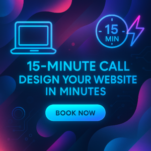 15 Minutes Call to create Website Design